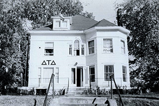 Photograph of Delta Tau Delta House in 1967