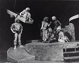 Photograph of A Midsummer Night's Dream performance, 1972