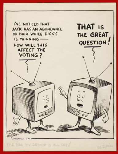 The Big TV Debate Is All Set! cartoon