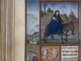 cover of book with illustration of woman riding horse, man next to her